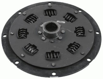 Демпфер обертових коливань (діаметр: 348мм, кількість зубів: 26 шт 39x42,5-26N) MASSEY FERGUSON 8110, 8120, 8130, 8140, 8150, 8160, 8210, 8220, 8220 XTRA, 8240, 8240 XTRA, 8250, 8250 XTRA - SACHS 1866600015