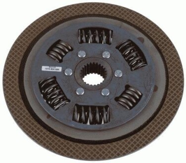 Диск зчеплення (276мм, новий) CASE IH 5000 MAXXUM 01.90-12.97 - SACHS 1878 600 568