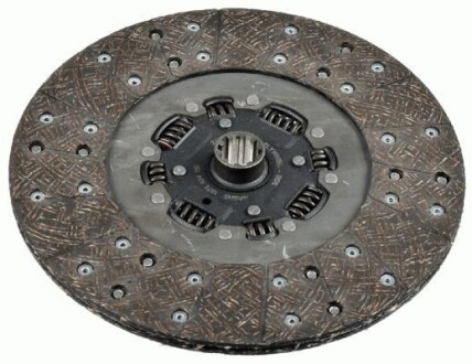 Диск зчеплення (295мм, повний профіль) CASE CASE IH 500, 600, 700, 800 - SACHS 1878634018