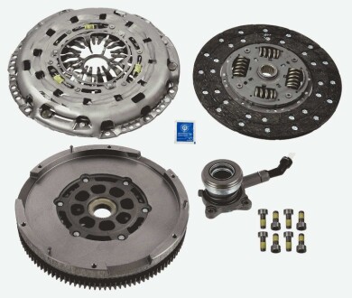 Демпфер + комплект зчеплення Ford Transit V363/Custom V362 2.2TDCi 06-, FWD - SACHS 2290 601 163