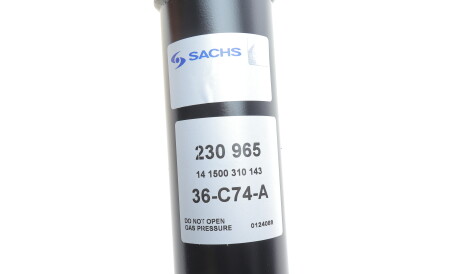 Фото 3 - Стійка амортизатору (амортизатор) SACHS 230 965 (230965)
