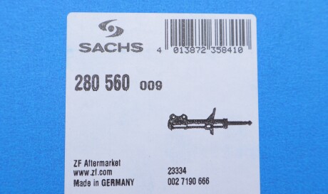 Фото 2 - Стійка амортизатору (амортизатор) SACHS 280560