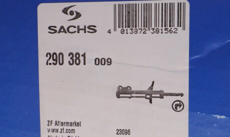 Фото 2 - Стійка амортизатору (амортизатор) SACHS 290 381 (290381)
