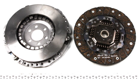 Фото 2 - Комплект зчеплення SACHS 3000 822 601 (3000822601)