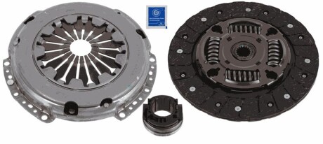Комплект зчеплення Mini Cooper 1.4/1.6 (N12/N16) 06-13 (d=200mm) (+вижимний) - SACHS 3000 951 578