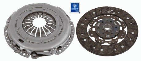 Комплект зчеплення (240мм) FORD FOCUS IV, KUGA III, TOURNEO CONNECT V408 NADWOZIE WIELKO, TRANSIT CONNECT, TRANSIT CONNECT V408/MINIVAN 1.5D 01.18- - ((2256280, 2309219, 2316056, 2342048, JX617550CC)) SACHS 3000970148
