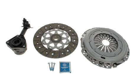 Комплект зчеплення Ford Mondeo 1.8 TDCi 07-15 (d=240mm) (+вижимний) - SACHS 3000 990 391