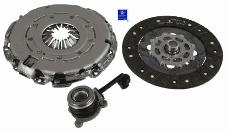 Комплект зчеплення XTend Kit plus CSC - ((1609063380, 1609071880, 9675000480)) SACHS 3000 990 608