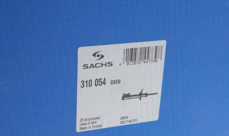 Фото 2 - Стійка амортизатору (амортизатор) SACHS 310 054 (310054)