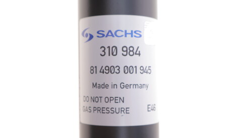 Фото 3 - Стойка амортизатору (амортизатор) SACHS 310 984 (310984)