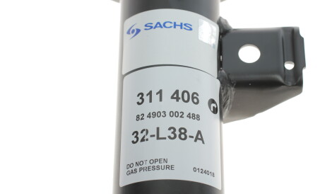 Фото 2 - Стійка амортизатору (амортизатор) SACHS 311406