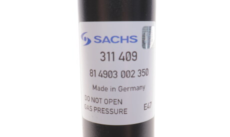 Фото 3 - Стойка амортизатору (амортизатор) SACHS 311 409 (311409)