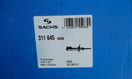 Фото 2 - Стійка амортизатору (амортизатор) SACHS 311 645 (311645)