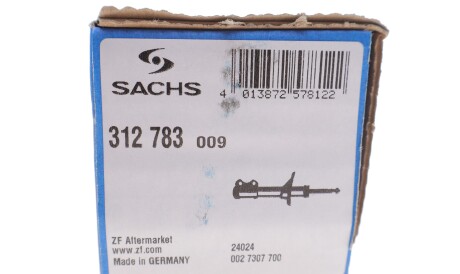 Фото 2 - Стойка амортизатору (амортизатор) SACHS 312 783 (312783)