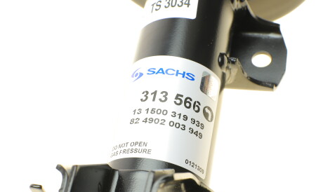 Фото 2 - Стойка амортизатору (амортизатор) SACHS 313 566 (313566)