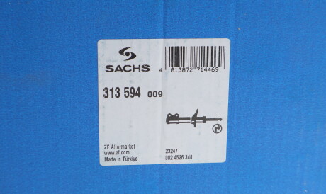 Фото 2 - Стойка амортизатору (амортизатор) SACHS 313 594