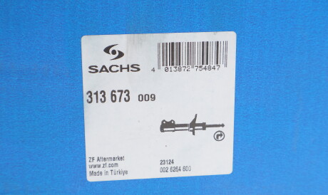 Фото 2 - Стойка амортизатору (амортизатор) SACHS 313 673 (313673)