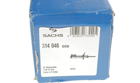 Фото 2 - Стойка амортизатору (амортизатор) SACHS 314 046 (314046)