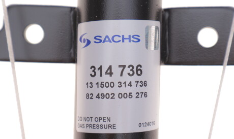 Фото 3 - Стійка амортизатору (амортизатор) SACHS 314 736 (314736)