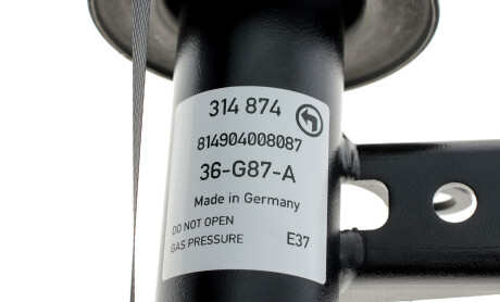 Фото 4 - Стійка амортизатору (амортизатор) SACHS 314 874 (314874)