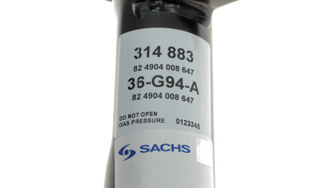 Фото 3 - Стойка амортизатору (амортизатор) SACHS 314 883 (314883)