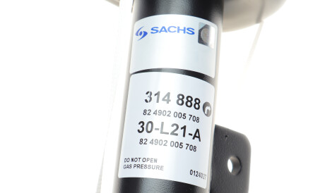 Фото 3 - Стойка амортизатору (амортизатор) SACHS 314 888 (314888)