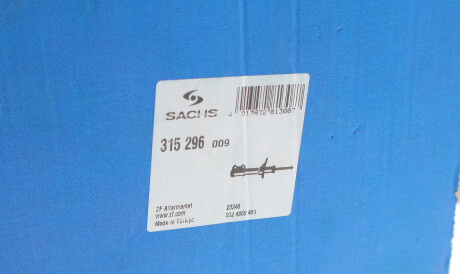 Фото 2 - Стойка амортизатору (амортизатор) SACHS 315 296 (315296)