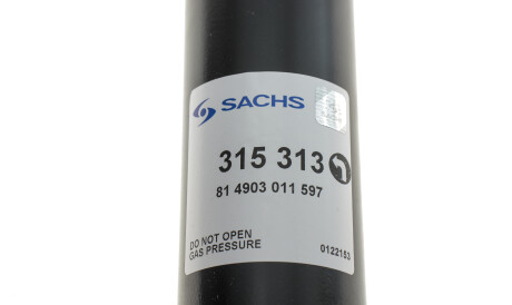 Фото 2 - Стойка амортизатору (амортизатор) SACHS 315313