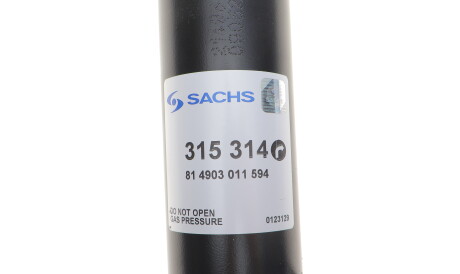 Фото 3 - Стойка амортизатору (амортизатор) SACHS 315 314 (315314)