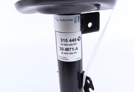 Фото 2 - Стойка амортизатору (амортизатор) SACHS 315 449 (315449)