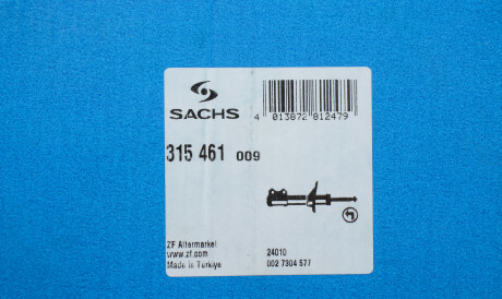 Фото 2 - Стійка амортизатору (амортизатор) SACHS 315 461 (315461)