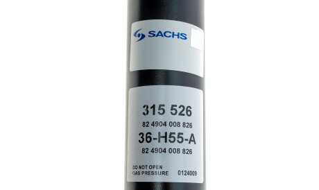 Фото 2 - Стійка амортизатору (амортизатор) SACHS 315 526 (315526)