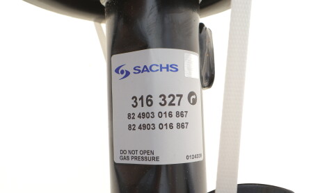 Фото 3 - Стойка амортизатору (амортизатор) SACHS 316327