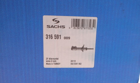 Фото 2 - Стойка амортизатору (амортизатор) SACHS 316 591 (316591)