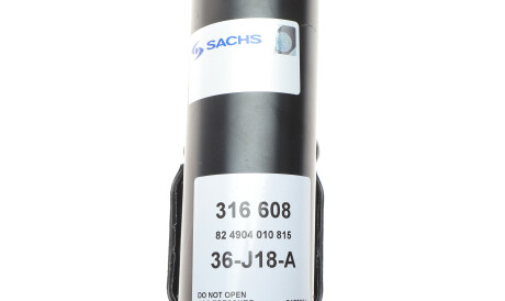 Фото 3 - Стойка амортизатору (амортизатор) SACHS 316608