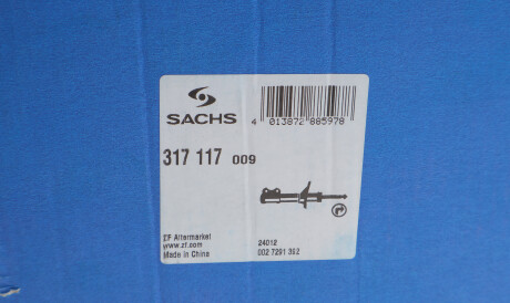 Фото 2 - Стійка амортизатору (амортизатор) SACHS 317 117 (317117)