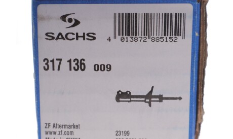 Фото 2 - Стойка амортизатору (амортизатор) SACHS 317 136 (317136)