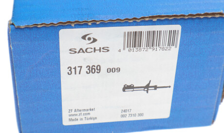 Фото 2 - Стійка амортизатору (амортизатор) SACHS 317 369 (317369)