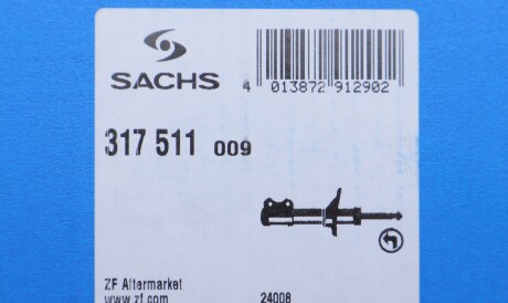 Фото 2 - Стойка амортизатору (амортизатор) SACHS 317 511 (317511)