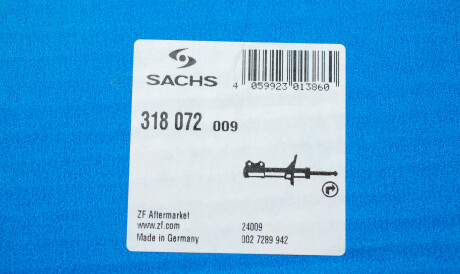 Фото 2 - Стійка амортизатору (амортизатор) SACHS 318072