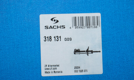 Фото 2 - Стійка амортизатору (амортизатор) SACHS 318131