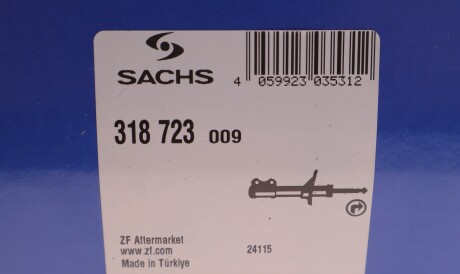 Фото 2 - Стойка амортизатору (амортизатор) SACHS 318 723 (318723)