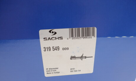 Фото 2 - Стійка амортизатору (амортизатор) SACHS 319549