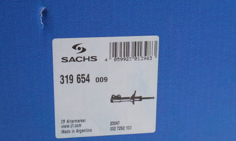Фото 2 - Стійка амортизатору (амортизатор) SACHS 319654