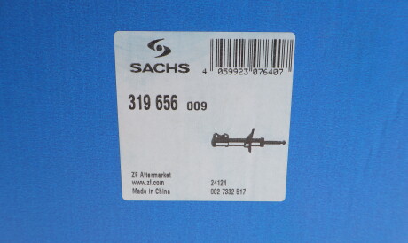Фото 2 - Стойка амортизатору (амортизатор) SACHS 319 656 (319656)