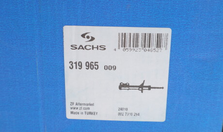 Фото 2 - Стойка амортизатору (амортизатор) SACHS 319 965 (319965)