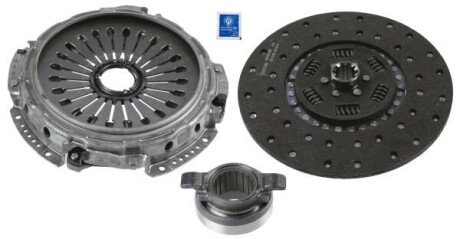 Комплект зчеплення (310мм, нов) MERCEDES T2/LN1 04.86-12.94 - SACHS 3400 124 501