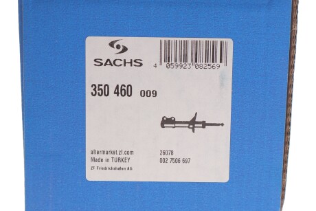 Фото 2 - Стійка амортизатору (амортизатор) SACHS 350460