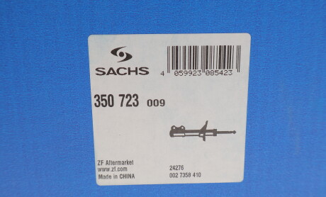Фото 2 - Стойка амортизатору (амортизатор) SACHS 350 723 (350723)