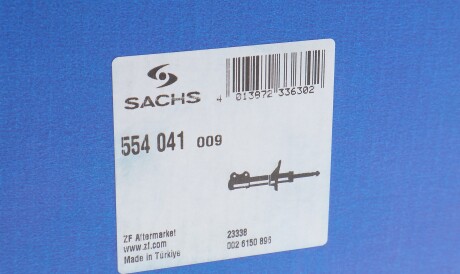 Фото 2 - Стійка амортизатору (амортизатор) SACHS 554 041